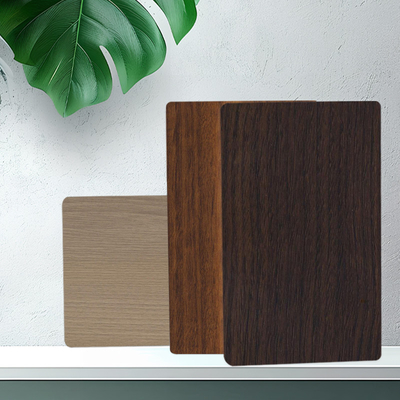 Legno di bambù Carbone di legno Veneer Legno di grano Legno di legno Carbone di legno pannello di parete in PVC impermeabile