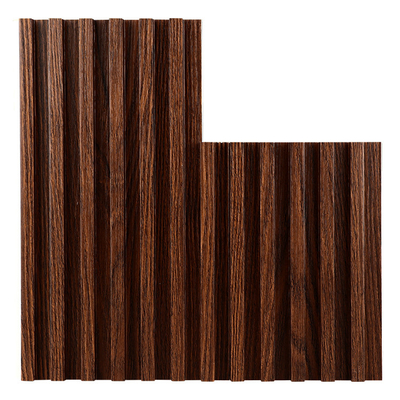 Anti griglia scanalata in di plastica di legno del pannello di parete di corrosione 3D